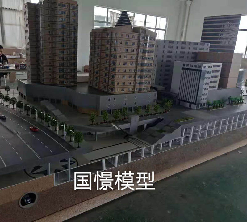 定洁县建筑模型